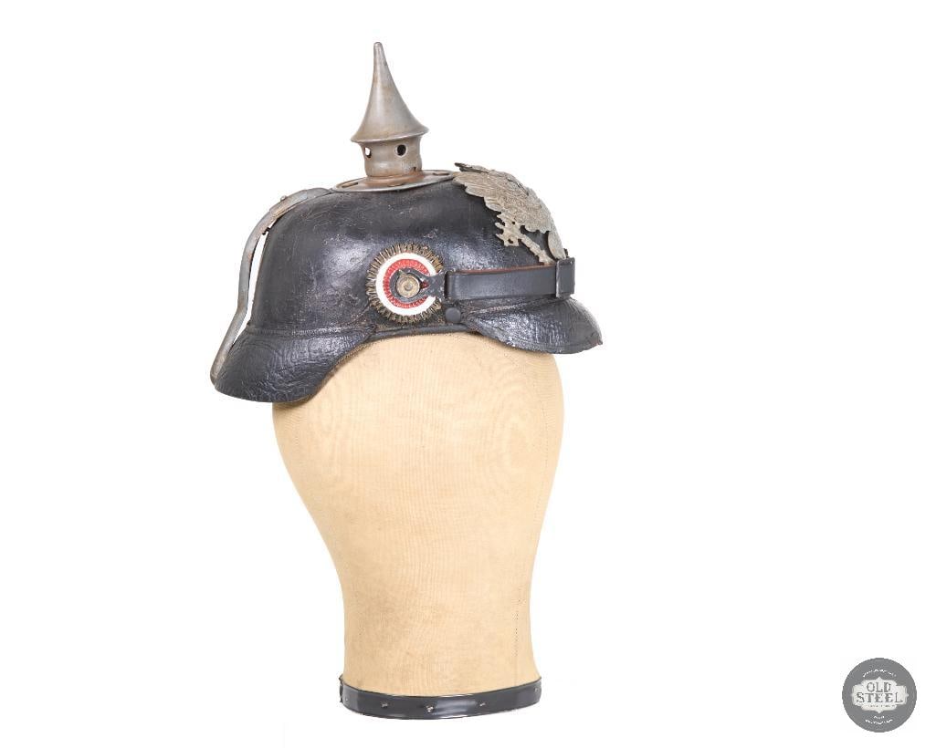 Original Model 1915 pattern Imperial Prussian enlisted mans Pickelhaube - 3