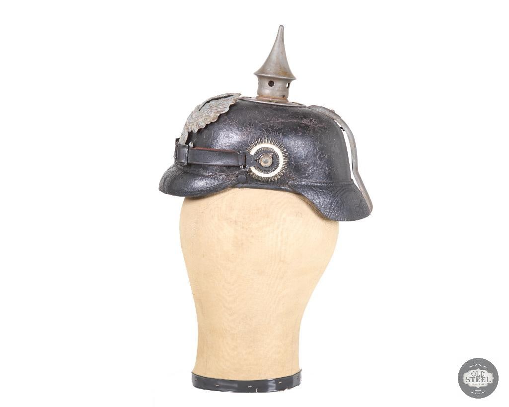 Original Model 1915 pattern Imperial Prussian enlisted mans Pickelhaube - 4