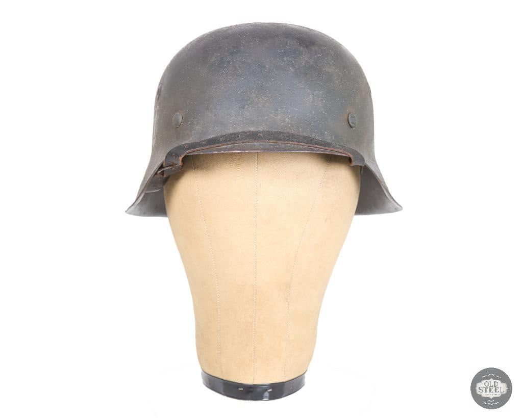 Authentic Waffen SS M42 pattern single decal Stahlhelm Helmet - 2