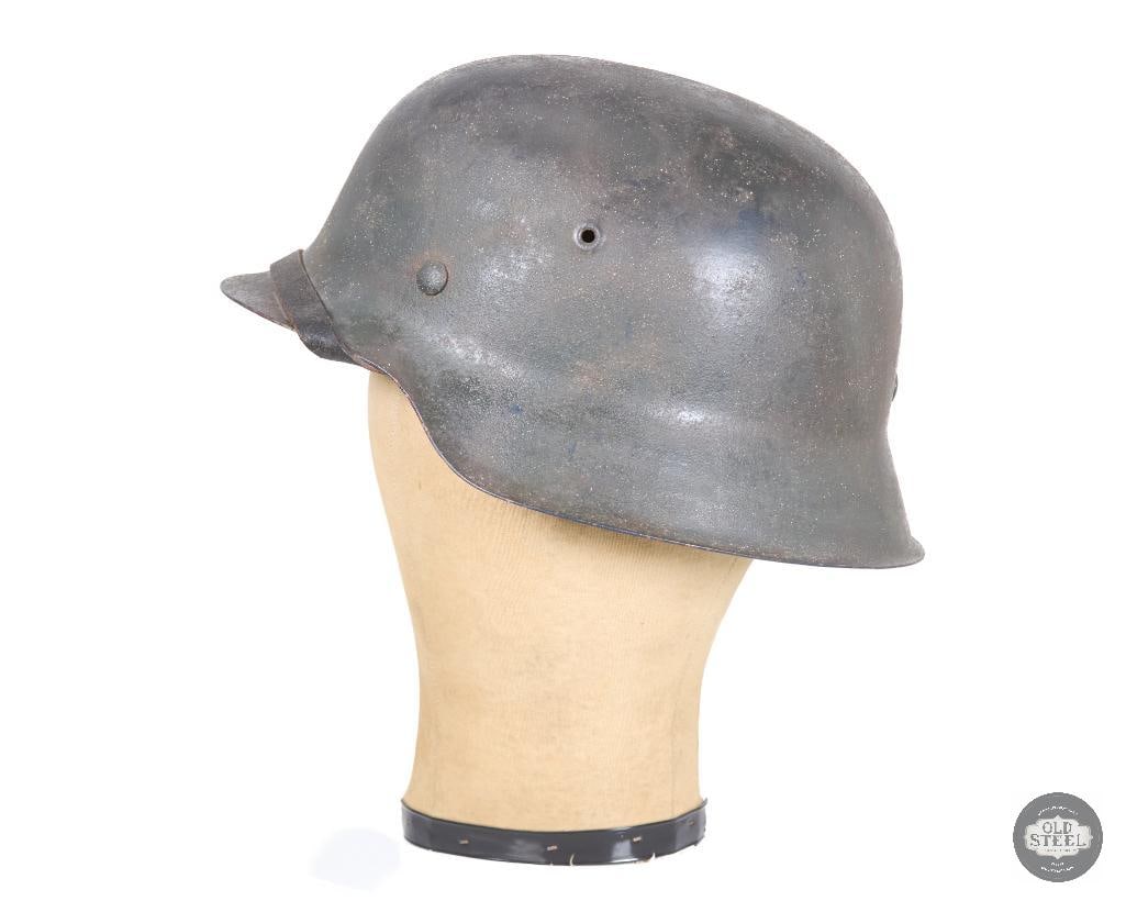 Authentic Waffen SS M42 pattern single decal Stahlhelm Helmet - 4