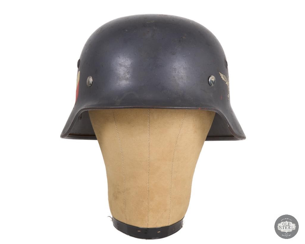 Original Luftwaffe M35 German Helmet WWII - 2