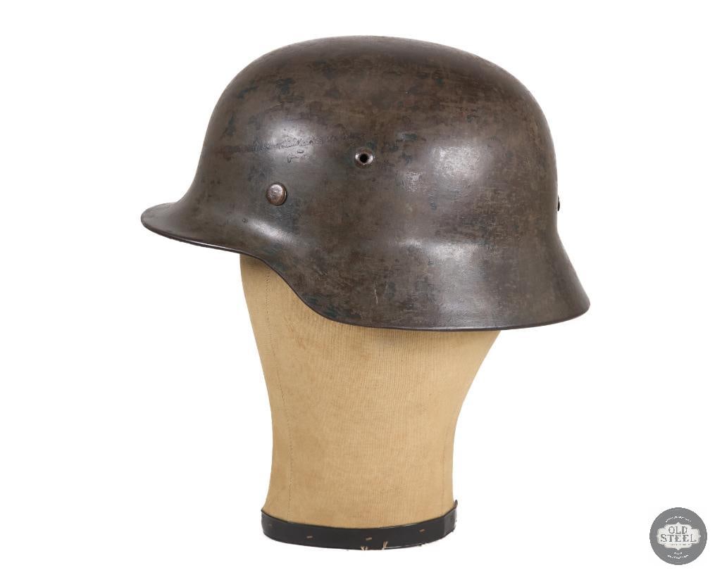 Original M35 German WWII Helmet - 4