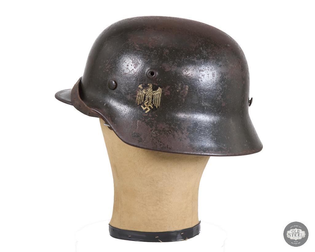 WWII German M40 Heer Helmet - 4