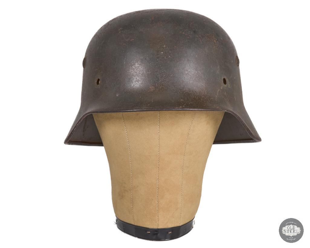 Original M35 German Helmet Shell WWII - 2