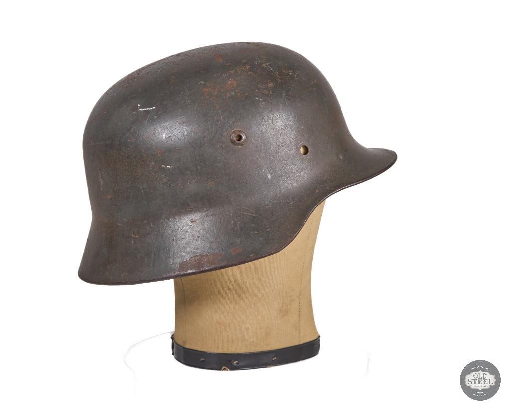 Original M35 German Helmet Shell WWII - 3