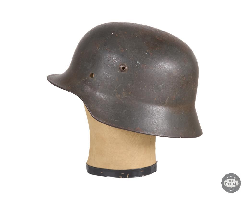 Original M35 German Helmet Shell WWII - 4