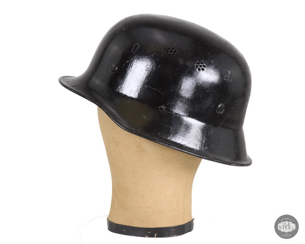 Original M34 German Feuerwehr/Polizei Helmet - 4
