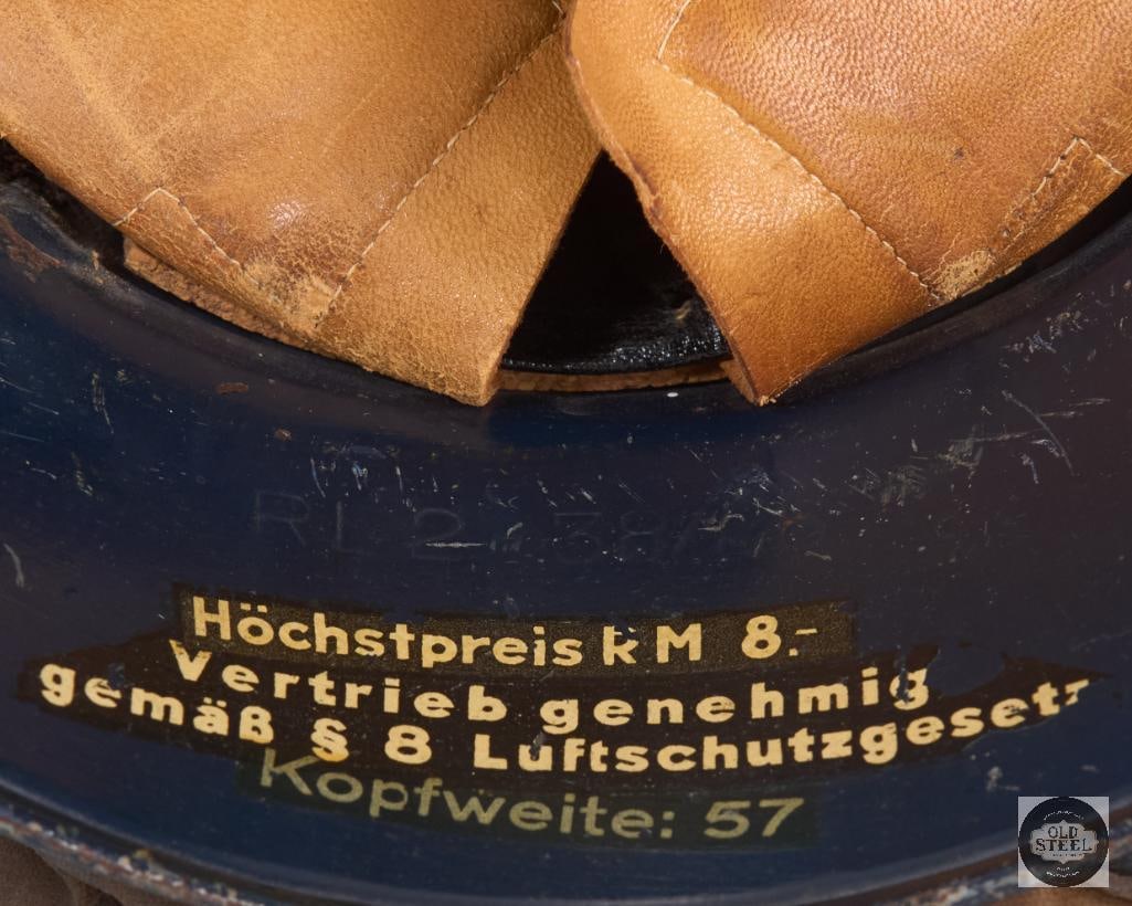 Original Luftschutz 3 Piece Gladiator Helmet - 7