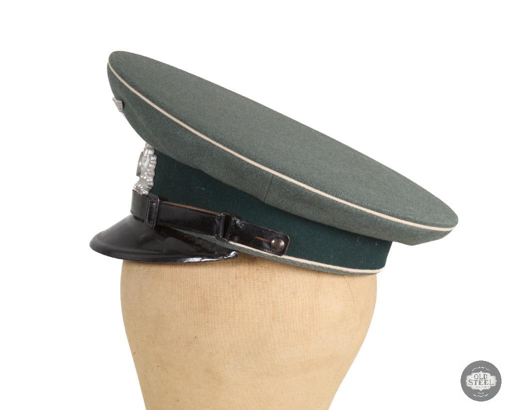 Original Heer Schirmmutze Infantry NCO German Visor Cap WWII - 4