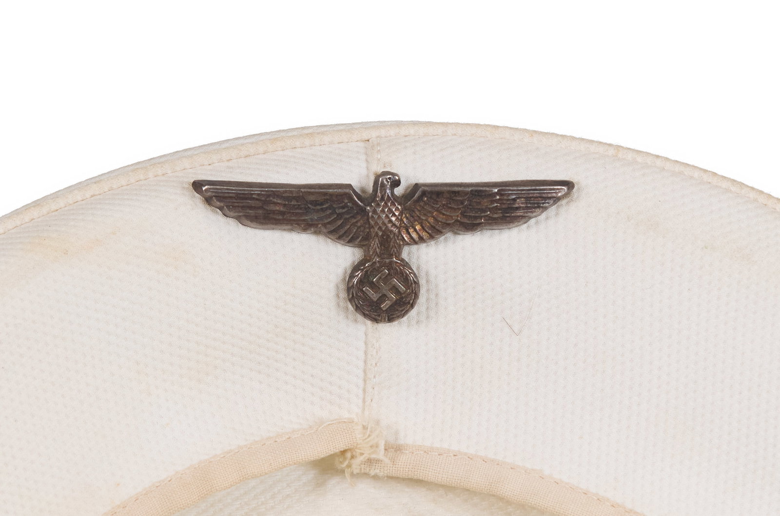 Original Kriegsmarine Schirmmutze Visor Cap Cover Germany WWII - 2