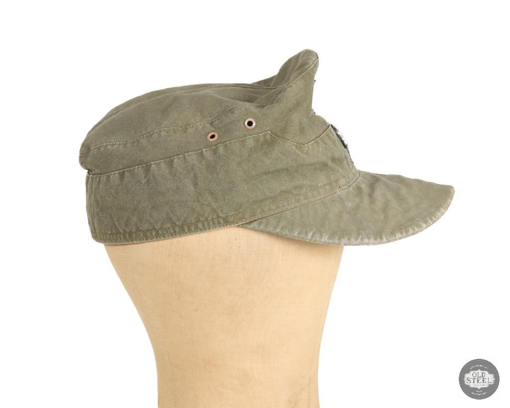 Original M41 Tropical Heer Afrika Korps Field Cap German WWII - 3