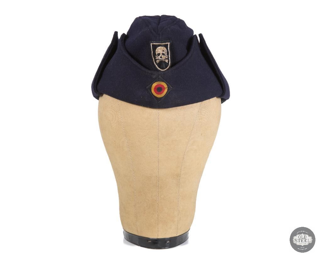 German Totenkopf Earflap Side Cap - 2