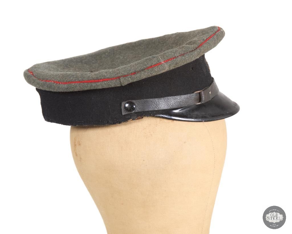 Original Imperial German Field Schirmmutze or Service Cap WWI - 3