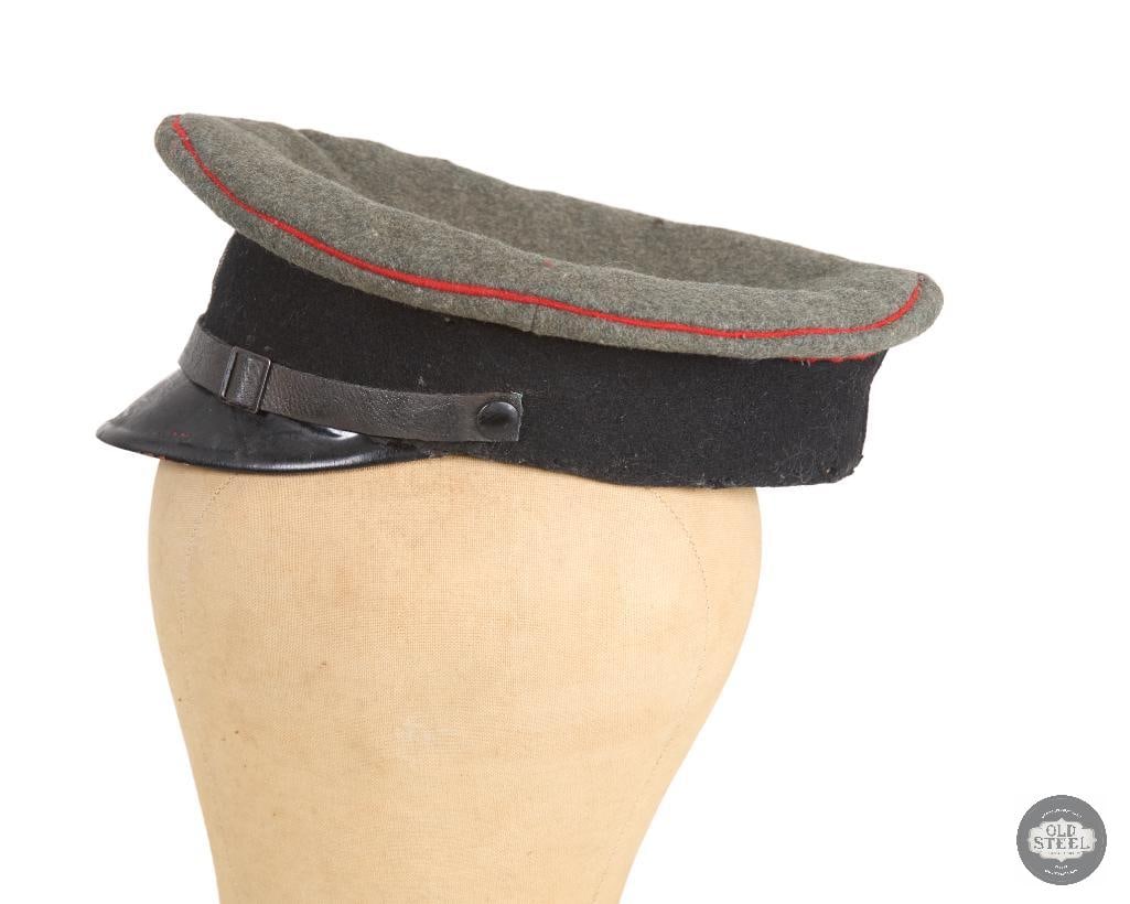 Original Imperial German Field Schirmmutze or Service Cap WWI - 4