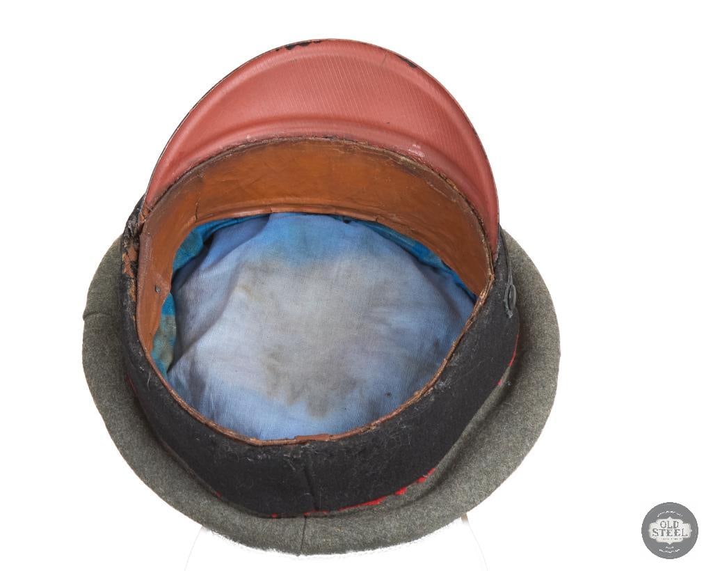 Original Imperial German Field Schirmmutze or Service Cap WWI - 5