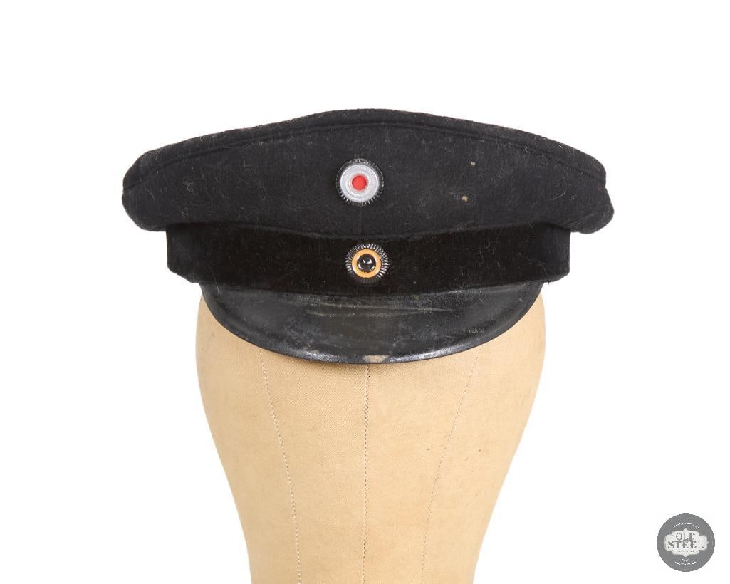 Original Imperial German Schirmmutze or Service Cap WWI - 2