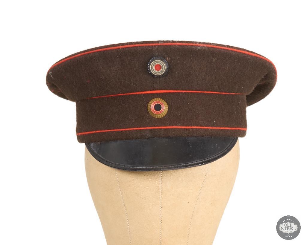 Original Imperial German Officer's Schirmmutze Visor Cap WWI - 2