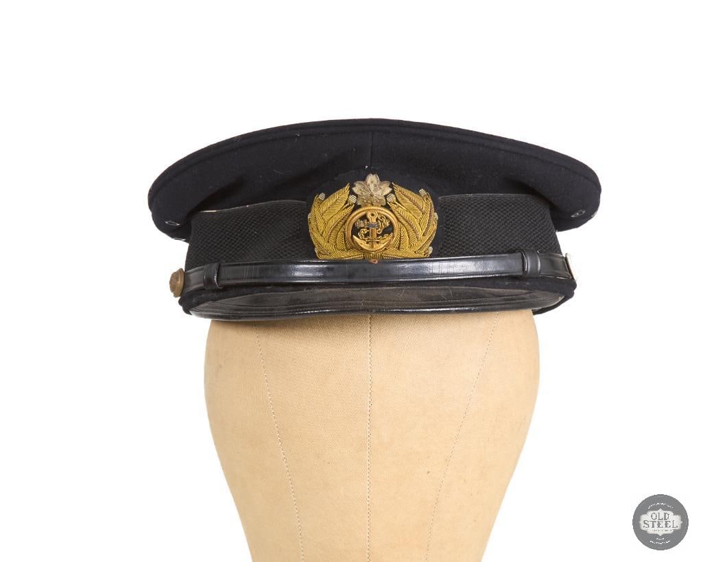Original Imperial Japanese WWII Naval Officer's Visor Cap - 2