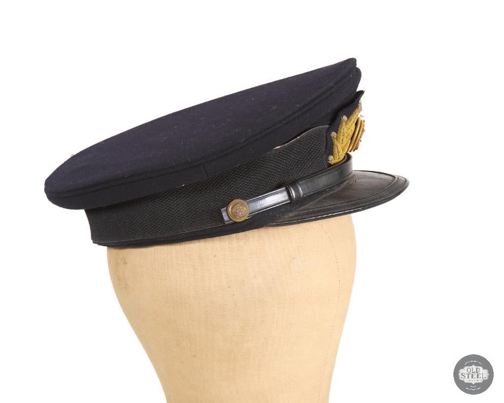 Original Imperial Japanese WWII Naval Officer's Visor Cap - 3