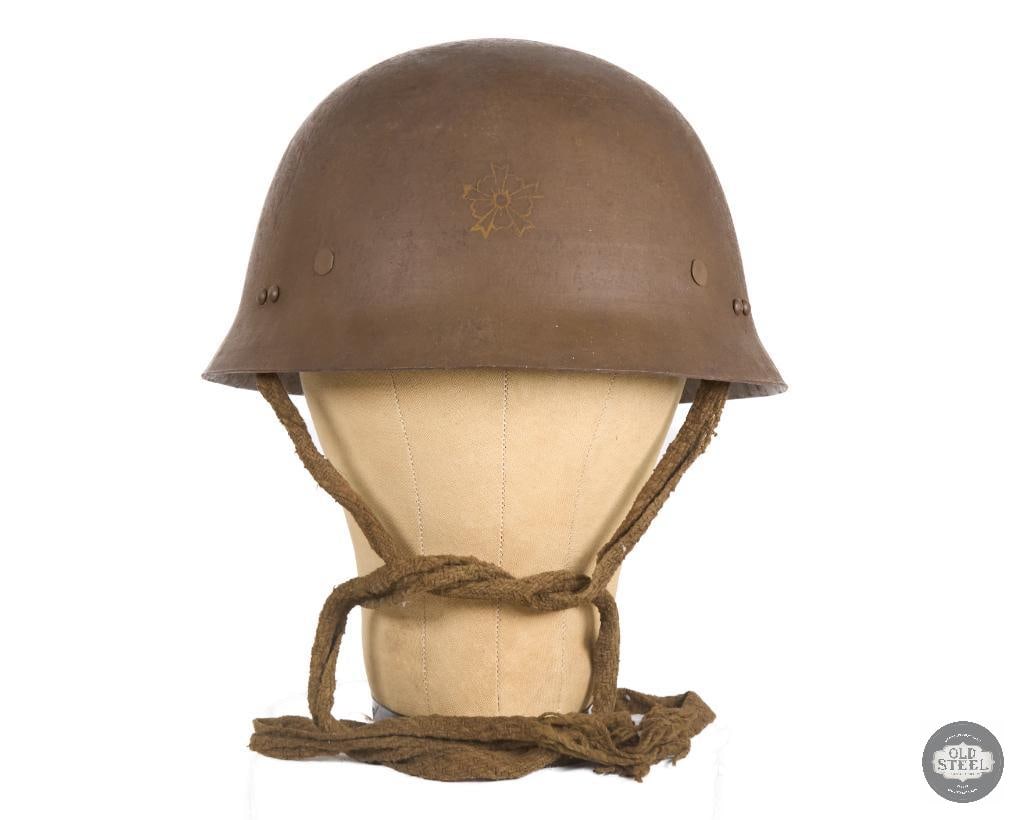 Original Japanese WWII Civil Defense Helmet - 2