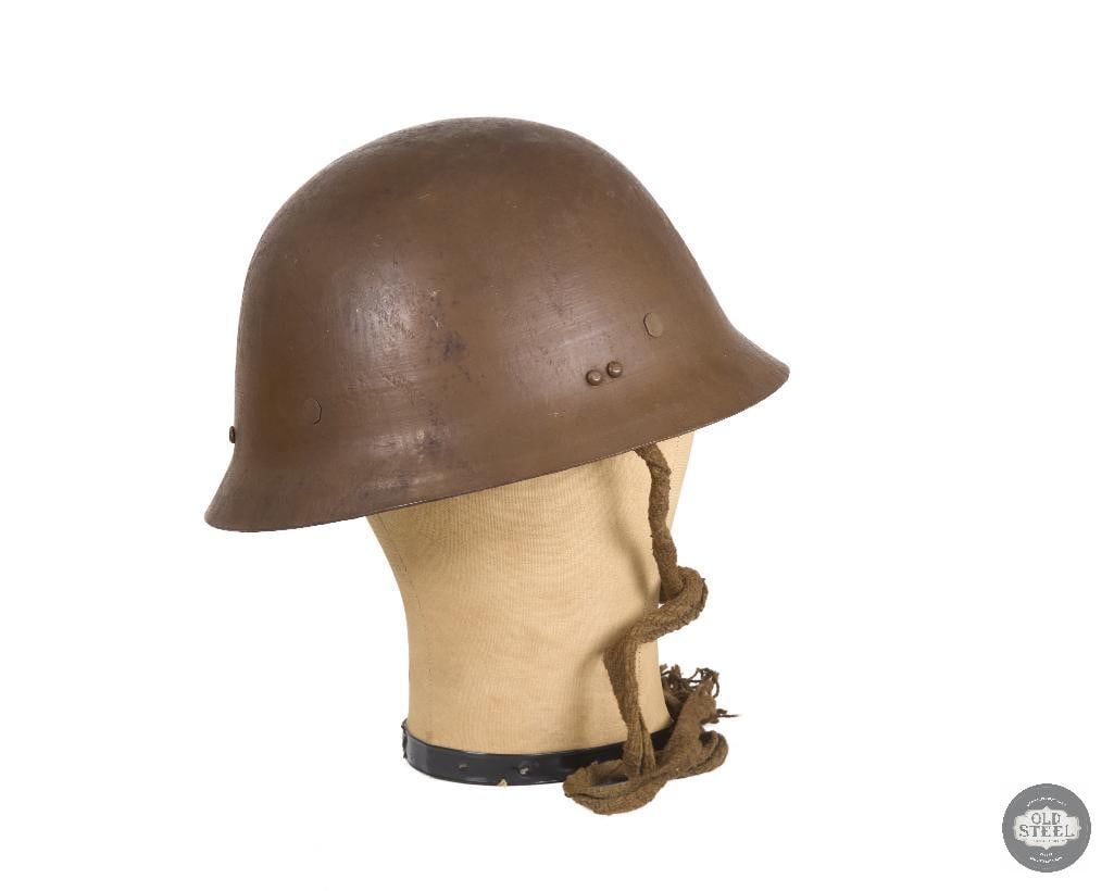 Original Japanese WWII Civil Defense Helmet - 3