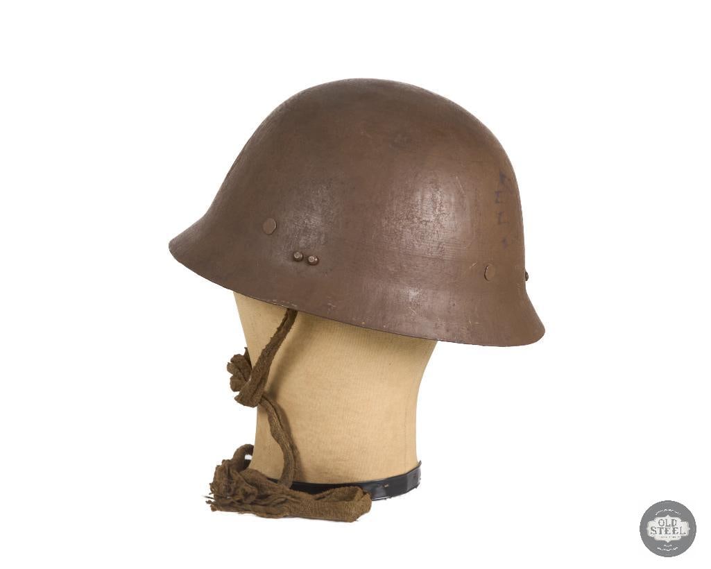 Original Japanese WWII Civil Defense Helmet - 4