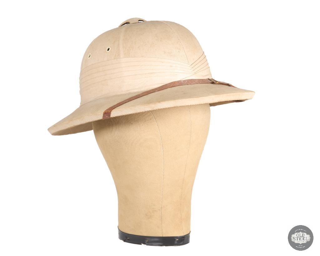 Original Japanese Pre WWII Animal Brand Cork Tropical Sun Hat - Hare Brand Hat (1 of 6)