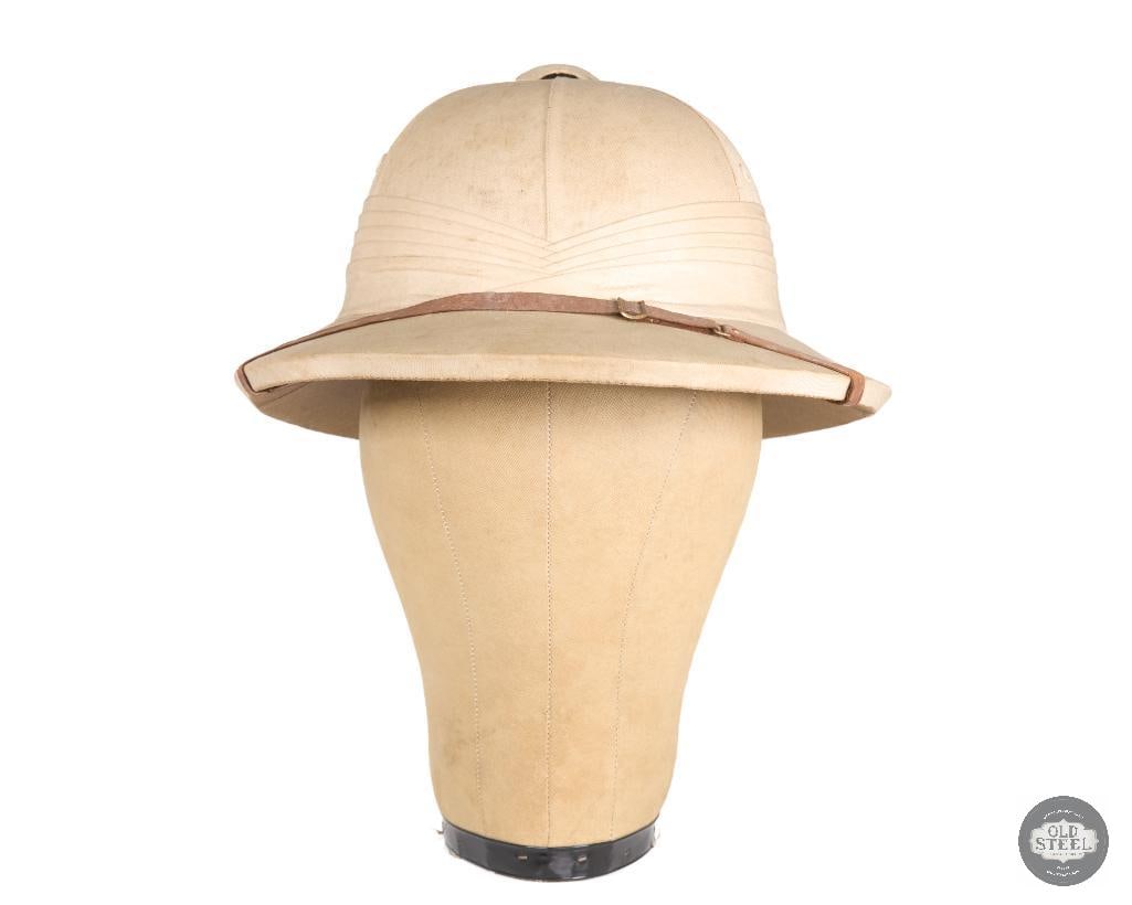 Original Japanese Pre WWII Animal Brand Cork Tropical Sun Hat - Hare Brand Hat - 2