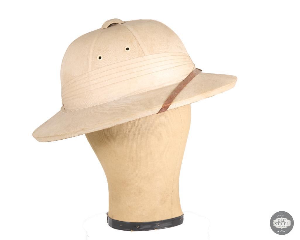 Original Japanese Pre WWII Animal Brand Cork Tropical Sun Hat - Hare Brand Hat - 3