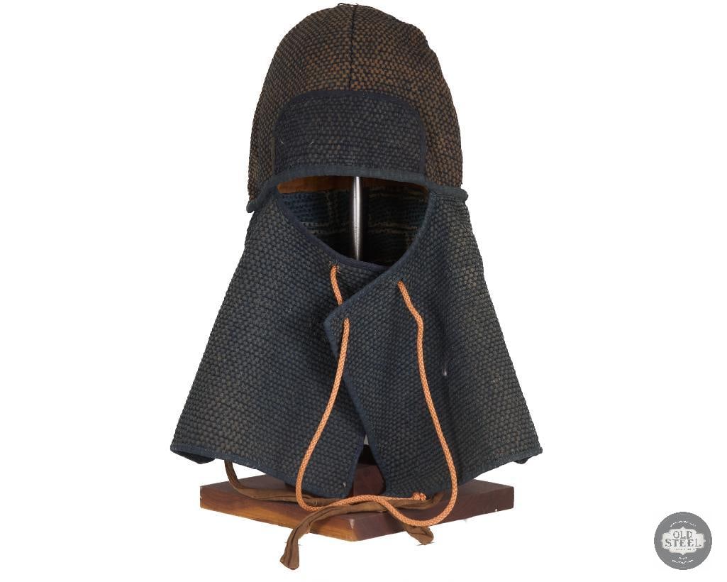 Original Japanese Hikeshi Zukin Firemans Hood - 2