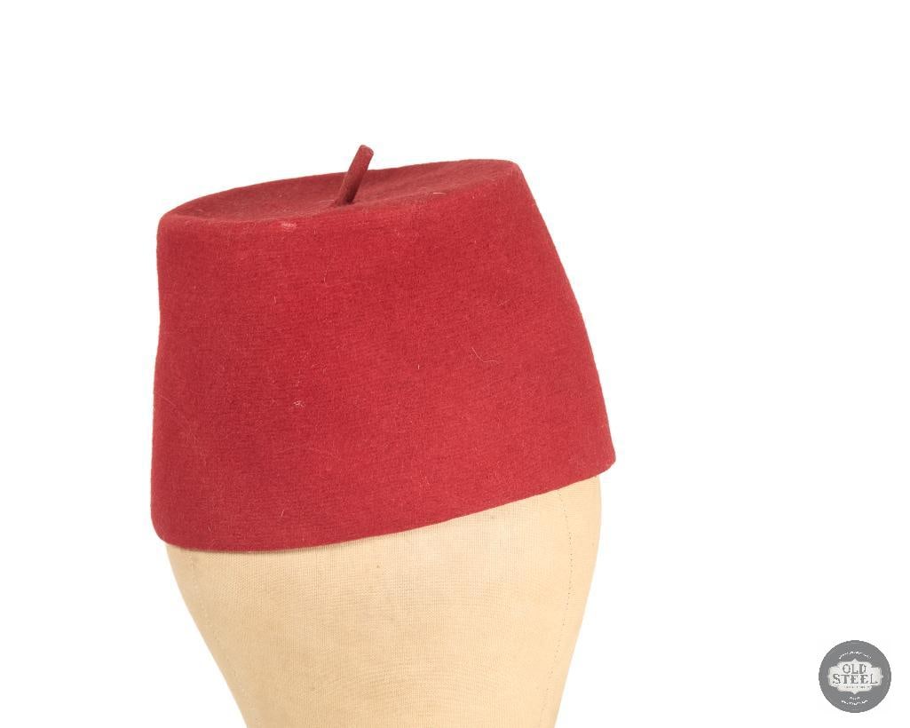 Turkish Red Felt Fez Cap - 2