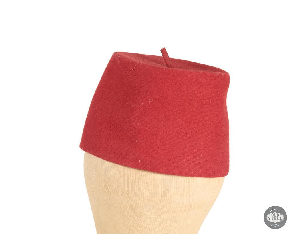 Turkish Red Felt Fez Cap - 3