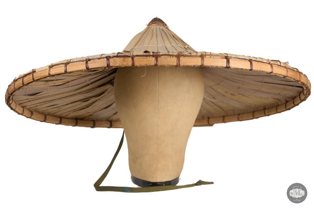 Traditional Vietnamese Conical Bamboo/Reed/Grass 'Coolie' Sun Hat - 5