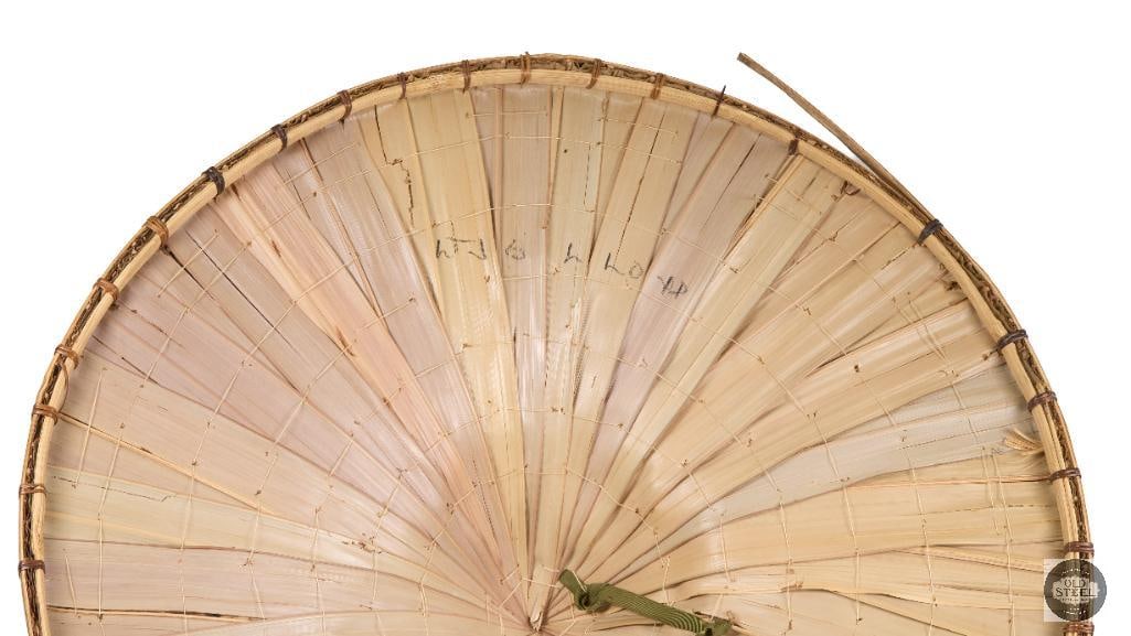 Traditional Vietnamese Conical Bamboo/Reed/Grass 'Coolie' Sun Hat - 6