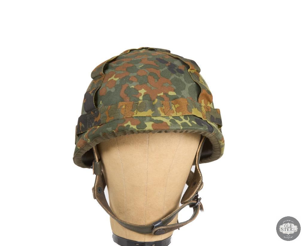 West German M71 Paratrooper's Helmet M1971 with Cover - 4