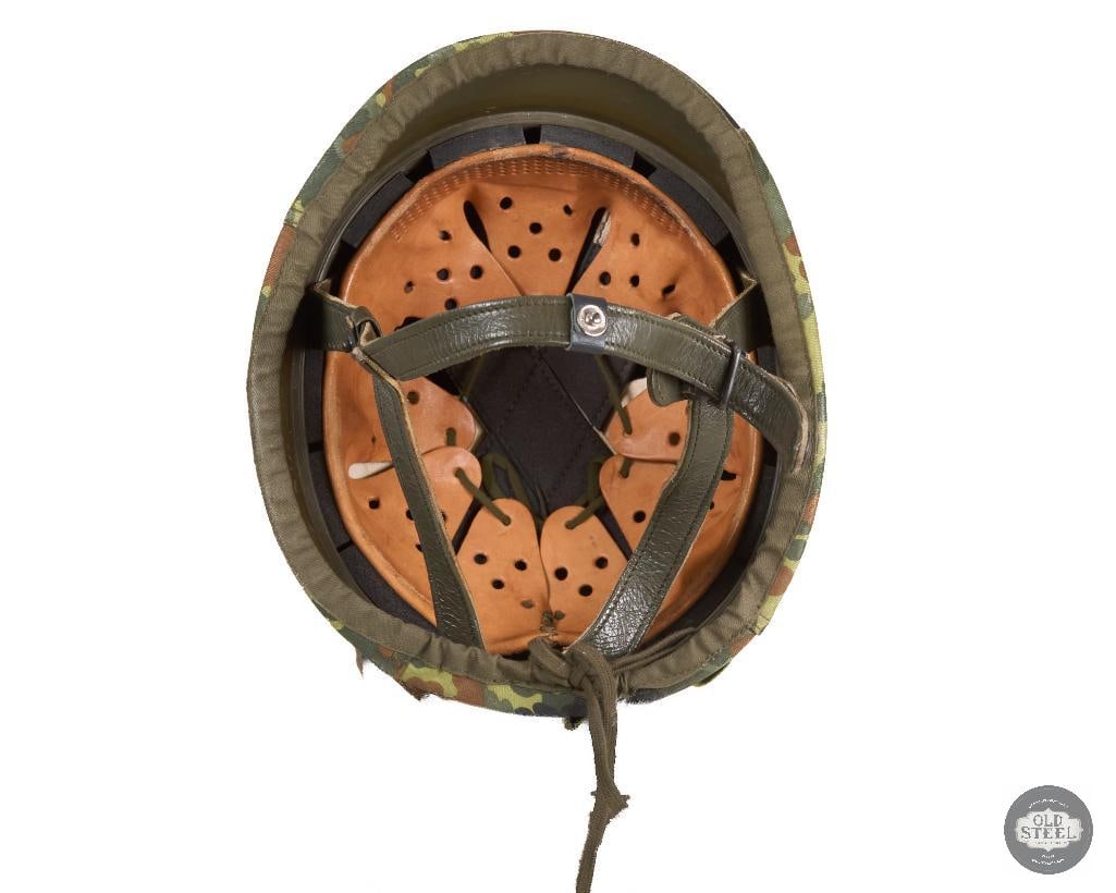 West German M71 Paratrooper's Helmet M1971 with Cover - 5