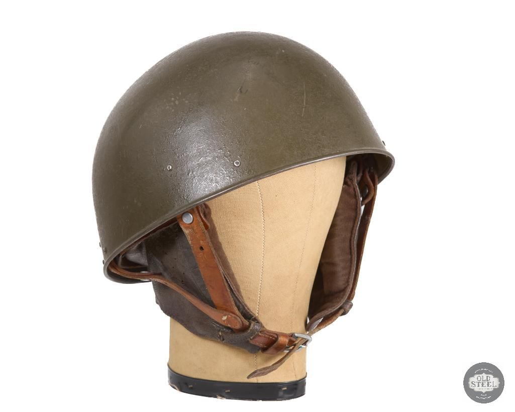Vintage Swiss Army Motorcycle Condor Helmet - Size B: Vintage Swiss Army Motorcycle Condor Helmet - Size B THIS ITEM IS AS PICTURED WITH NO FURTHER ATTACHMENTS. ALL SALES ARE FINAL. PLEASE REFER TO THE AUCTION DESCRIPTION, LOT #1 DESCRIPTION