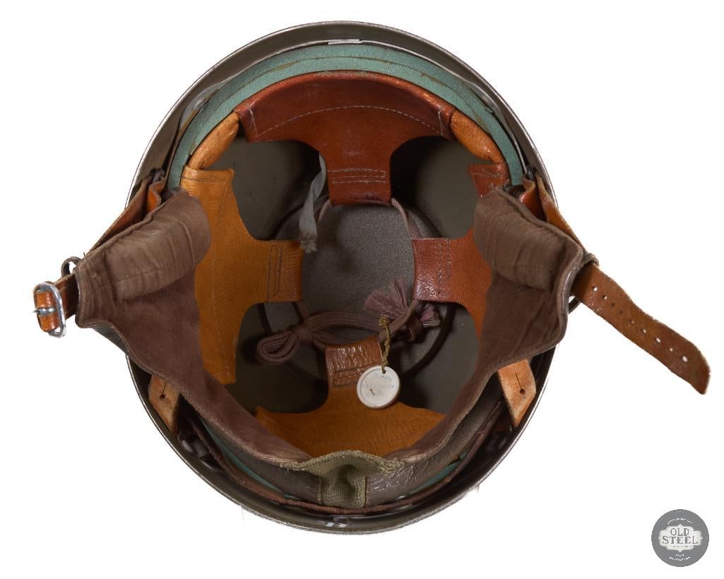 Vintage Swiss Army Motorcycle Condor Helmet - Size B - 5