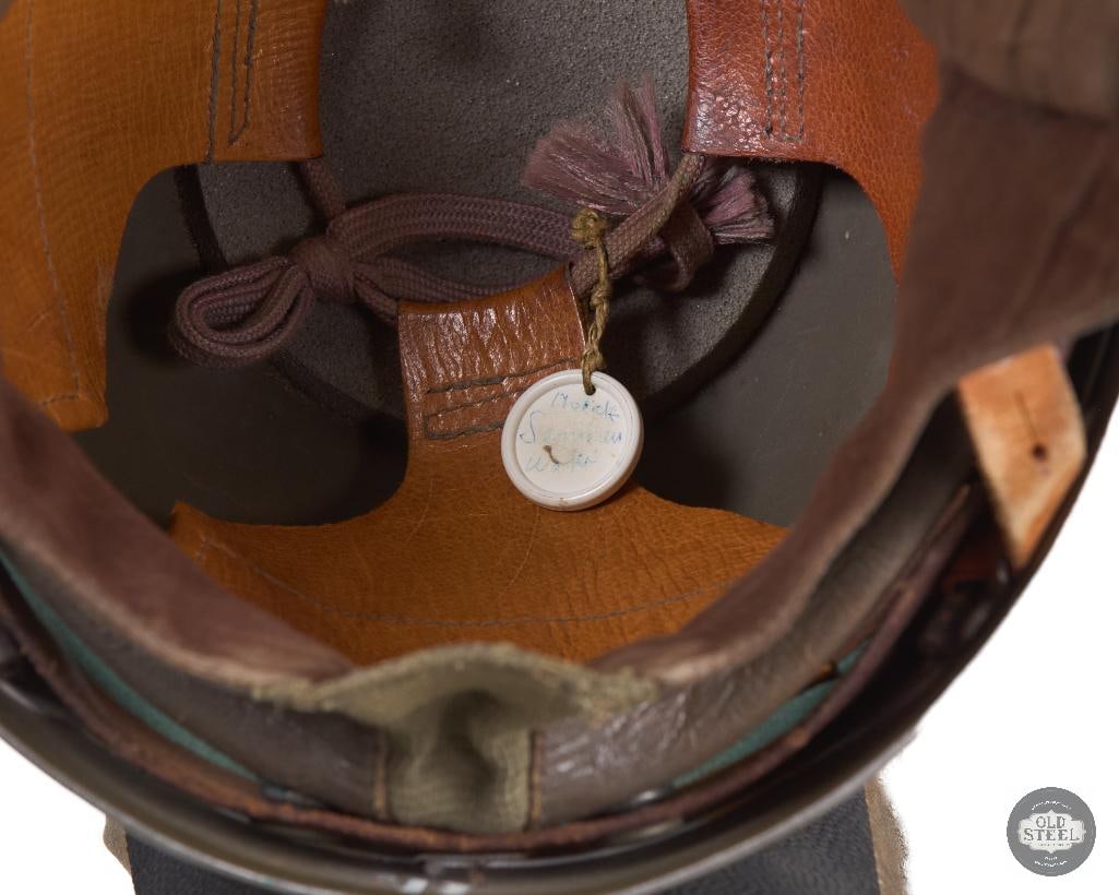 Vintage Swiss Army Motorcycle Condor Helmet - Size B - 6