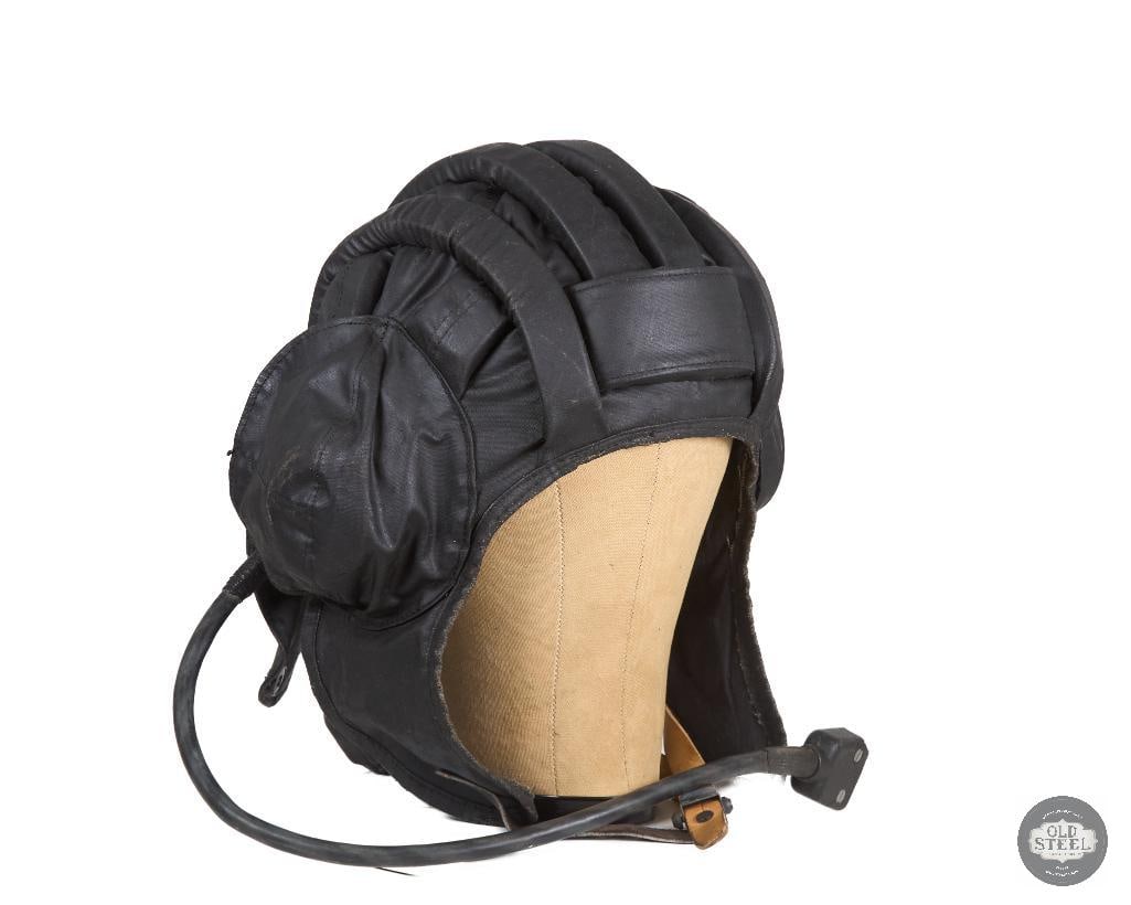 Soviet TSh-4 Tanker's Helmet with Rubberized Exterior Coating (1 of 4)