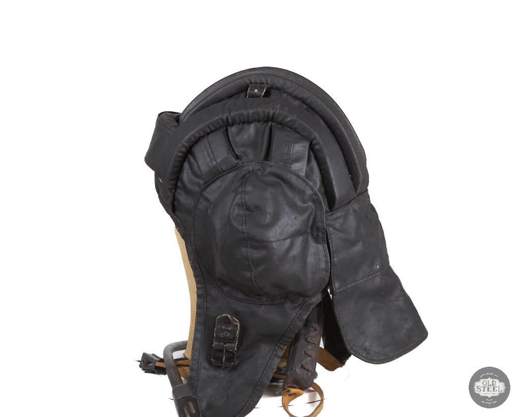 Soviet TSh-4 Tanker's Helmet with Rubberized Exterior Coating - 3
