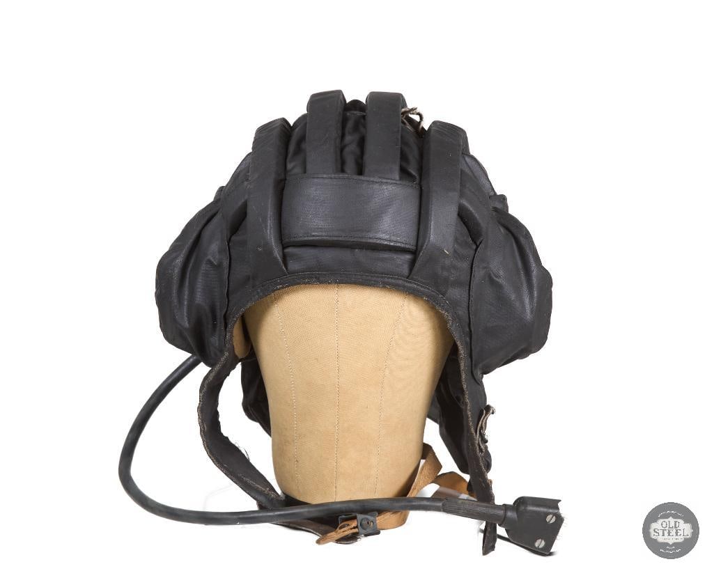 Soviet TSh-4 Tanker's Helmet with Rubberized Exterior Coating - 4