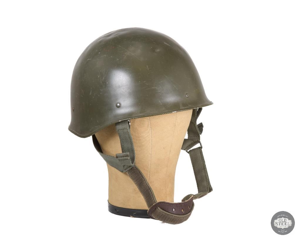 French F1 Steel Helmet with Liner and Chinstrap (1 of 5)