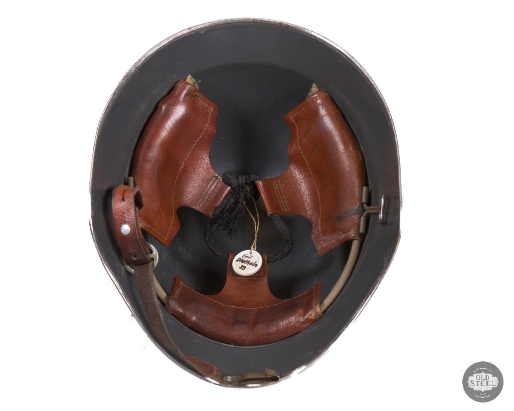 Swiss M18/43 Matte Sawdust Black Helmet - 5