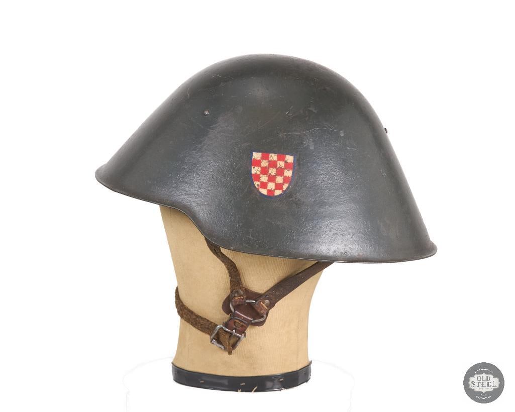 Croatian East German M56 Helmet - 3