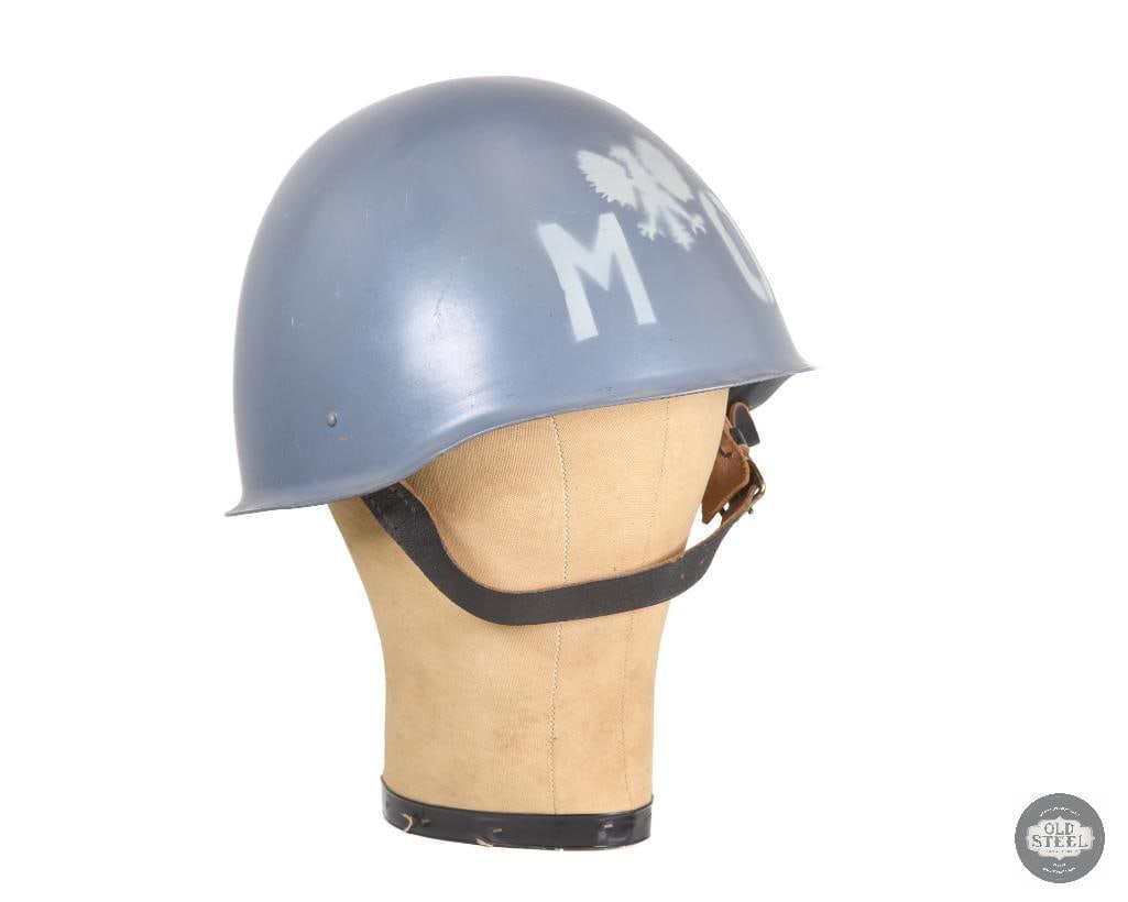Polish Wz.67 Milicja Obywatelska or Citizen's Militia Helmet (1 of 5)