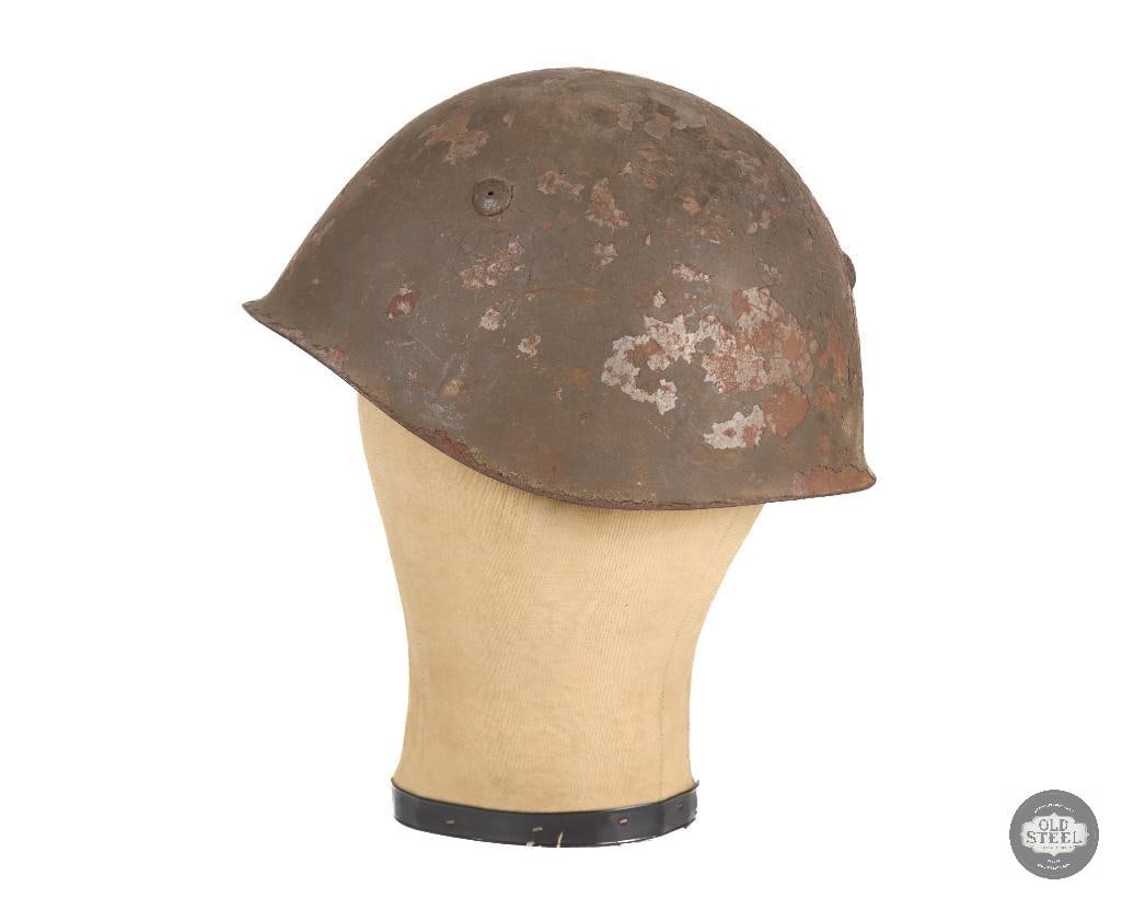 Italian M33 WWII Helmet no chinstrap - 4