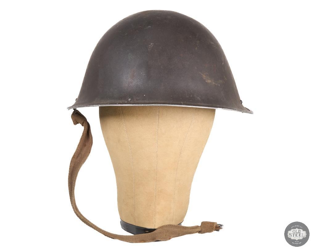 British Mk IV WWII Helmet Size 6-3/4 - 1945 - 2