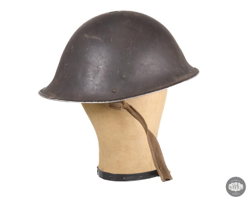 British Mk IV WWII Helmet Size 6-3/4 - 1945 - 3