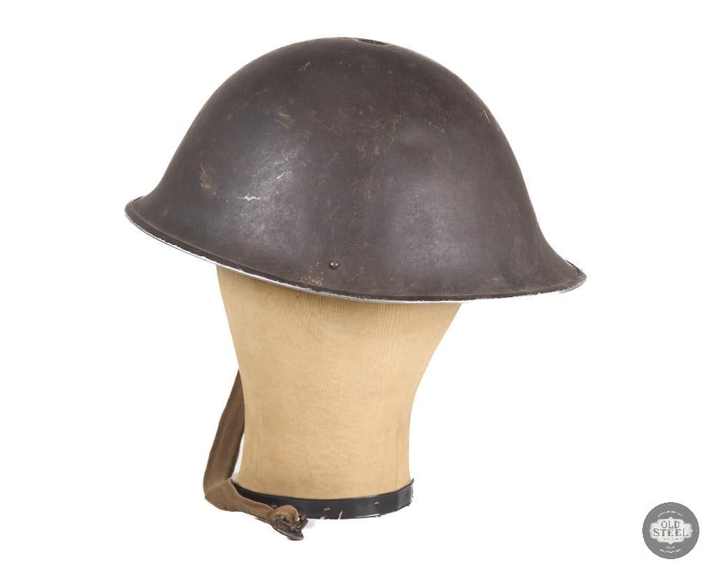 British Mk IV WWII Helmet Size 6-3/4 - 1945 - 4